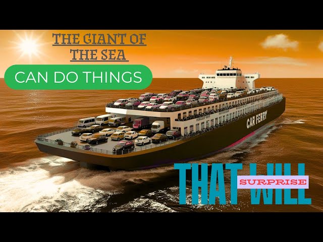 Colossal Ferries: THE ULTIMATE GIANTS Revolutionizing Transport Across Rivers & Seas...