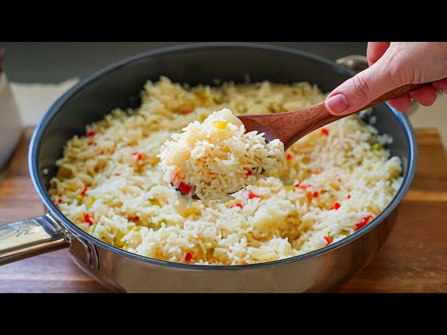 This rice recipe is so good! I could make it every week❗️ 🔝 Rice recipes!