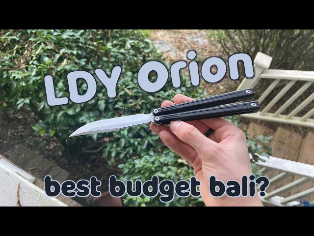 The BEST Budget Balisong? | LDY Orion overview