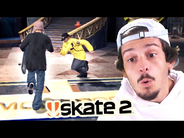 BIG BLACK DEIXANDO A GENTE NA MÃO | Zerando SKATE 2 Ep 10