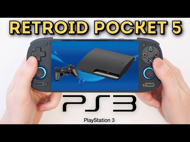 Retroid Pocket 5 PS3 Emulation