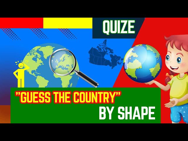 Map Shape Quiz🌏️ |  Geography Genius?🏆| Country Shape Quiz🤔  #MapShapeQuiz @GeniusLearning123