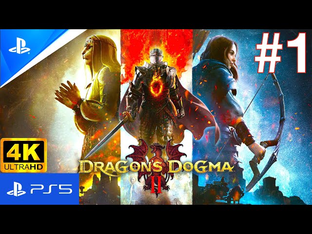 Newly Arisen Dragons Dogma 2 Gameplay Walkthrough PART 1 4K HDR 60 FPS UltraHD #dd2 #dd #rpg #arisen