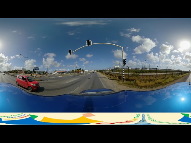 #Curaçao360, Schottegat ring - Street View, 20200217