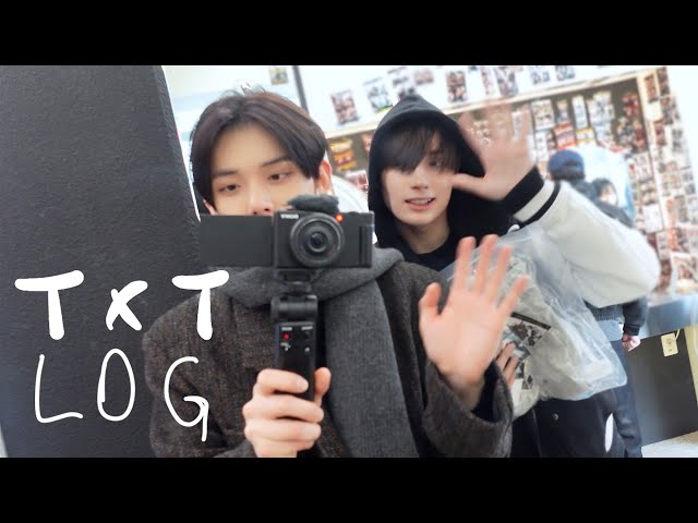 Yeonjuniez Go Shopping🛍️ | Apgujeong, Burgers, and Photobooth 👕🍔📸 | TXT-LOG | TXT (투모로우바이투게더)