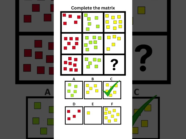 can you solve this fun iq puzzle 8 #challenge #puzzle #fun #quiz #iq #iqtest #reasoning