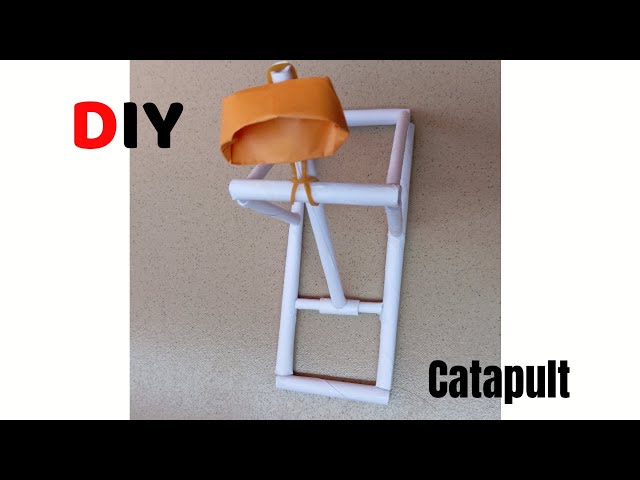 DIY Easy Catapult | How to make an Easy Paper Catapult