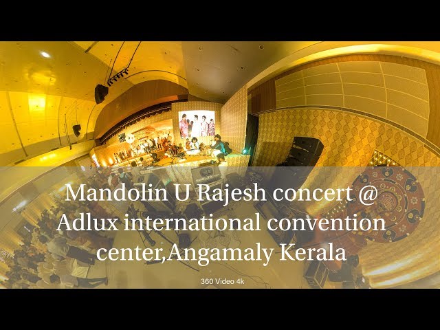 Mandolin U Rajesh  concert at Adlux International Convention center ,Kerala