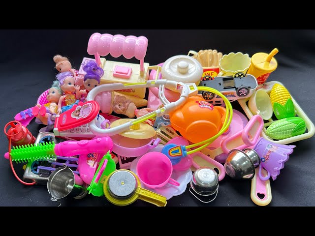 3:51 Minutes Satisfying With Unboxing Hello Kitty Kitchen Set | Cutee Tiny Mini ASMR kitchen set