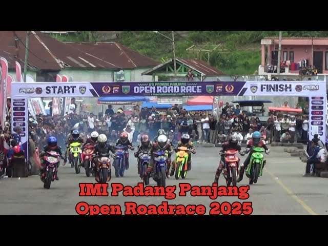 Bbk 2Tak Tune Up 130cc Terbuka (Underbone)//IMI Padang Panjang Open Roadrace 2025.