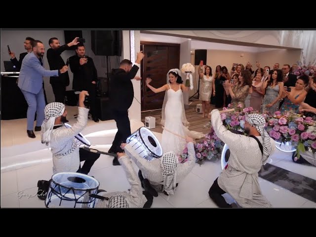 An incredible wedding entry of Ramzi & Laura