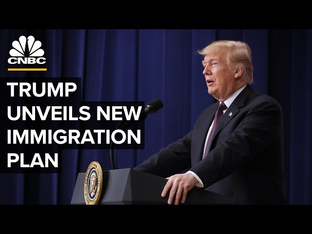 President Trump unveils new immigration plan - 5/16/2019