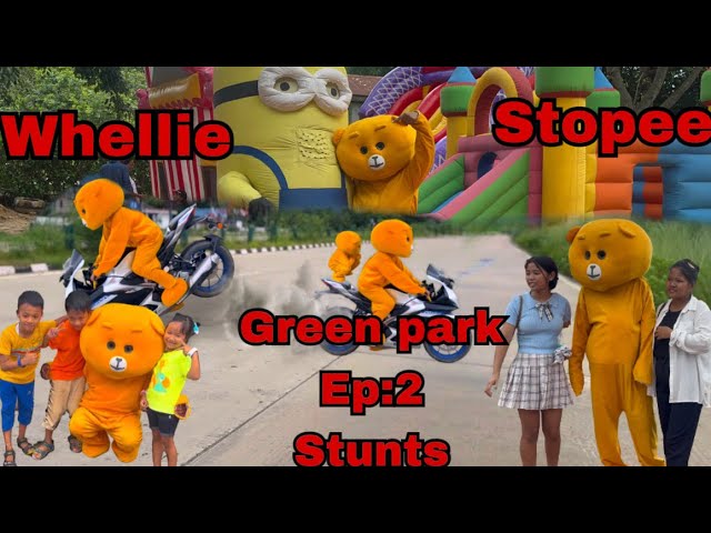 GREEN PARK EP:2 PART:2 Irritating kids 🤣 wheelie At bike 🚳 Beautiful girl click picture 😍🧸