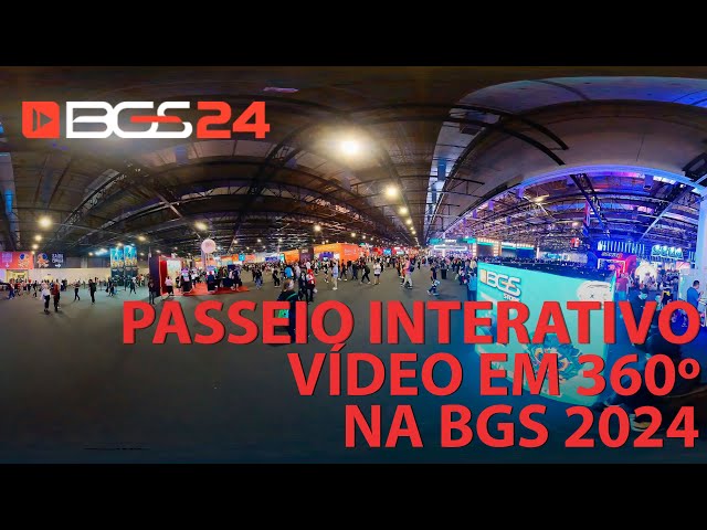 Explore a Brasil Game Show 2024 em 360º! | Estandes de Diablo IV, Nintendo, Sega, Fatal Fury e Mais!