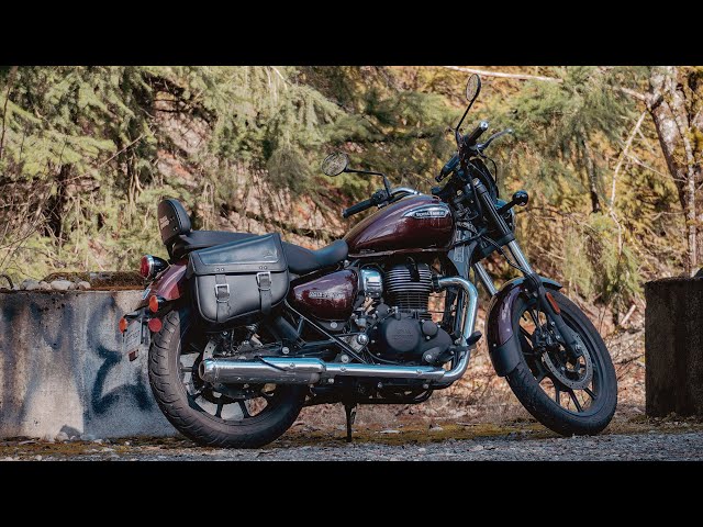 Royal Enfield Meteor 350 - POV Ride - Washington State