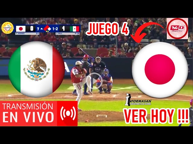 México Vs. Japón En Vivo Donde Ver Hoy Juego MEXICO VS JAPON SERIE DEL CARIBE Juego 4