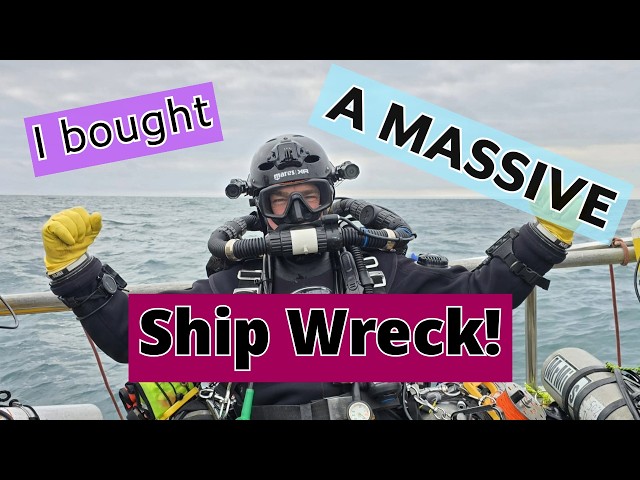 I bought a MASSIVE Shipwreck from Facebook Marketplace ... and then I dived it!!