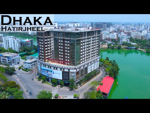 Dhaka City, Beautiful Hatirjheel Areal | Drone View | Raid Vlogs