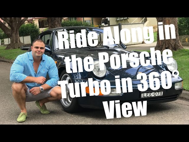 Ride Along With Lee - Porsche 964 Turbo