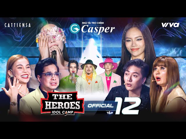 The Heroes Tập 12 Full | QUEEN BẤT NGỜ GỠ MẶT NẠ, VŨ THẢO MY "OUT TRÌNH" HÁT TIẾNG ANH