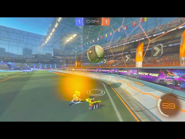 Rocket League platinum competetive