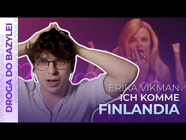 Misja Eurowizja: Droga do Bazylei | FINLANDIA | Erika Vikman - Ich Komme | REAKCJA #10