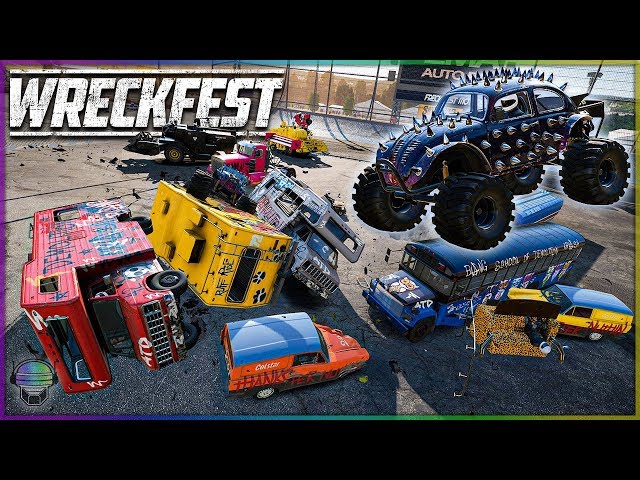 MONSTER TRUCK DERBY DESTRUCTION! | Wreckfest