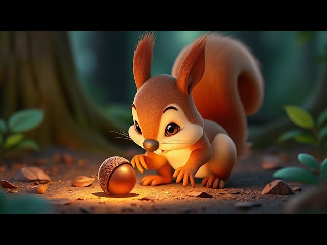 Squirrel song - Little Timmy the squirrel - Kids song - Toddler music