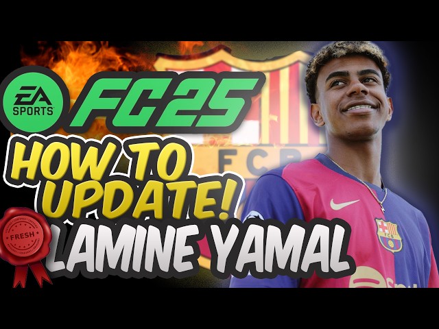 FC 25 🔥 Lamine Yamal Update 😱 Correct Stats and Kit! 🚀