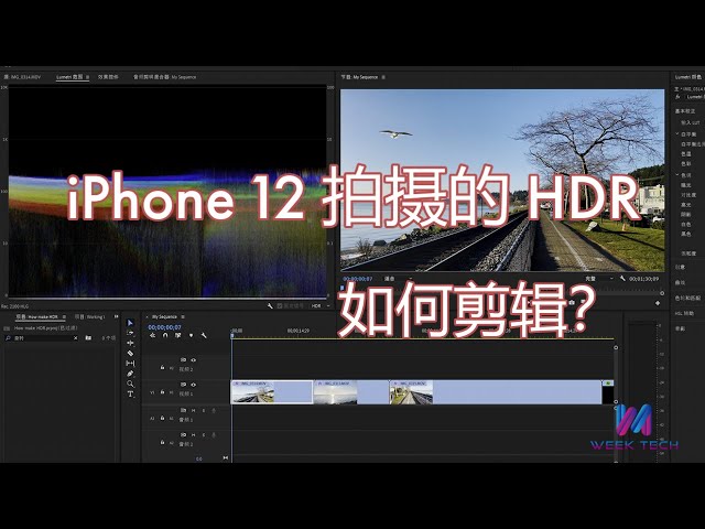 iPhone 12 系列拍摄的HDR视频剪辑方法 | How to make HDR Video filmed by iPhone 12: By using Pr and final cut pro