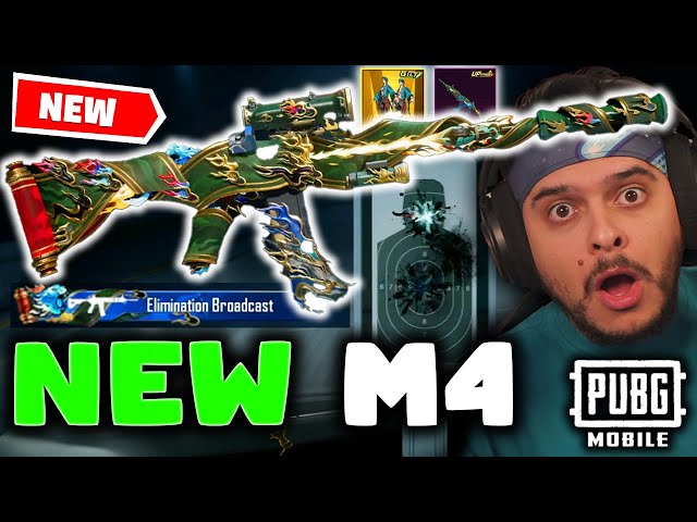 *NEW* M4 LAB SKIN OUT TODAY 🔥 (PUBG MOBILE) 🔴MEDALCORE LIVE🔴