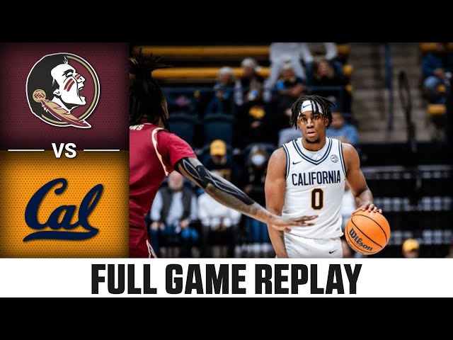 Florida State vs. Cal Full Game Replay | 2024-25 ACC Men's Basketball