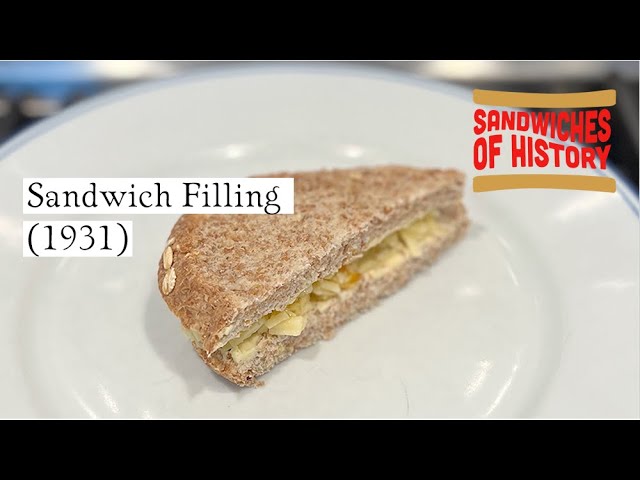 Sandwich Filling (1931) on Sandwiches of History⁣