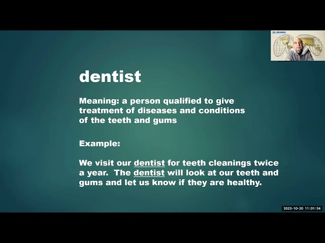 Everyday Situations - Dental Appointment - Lesson 1