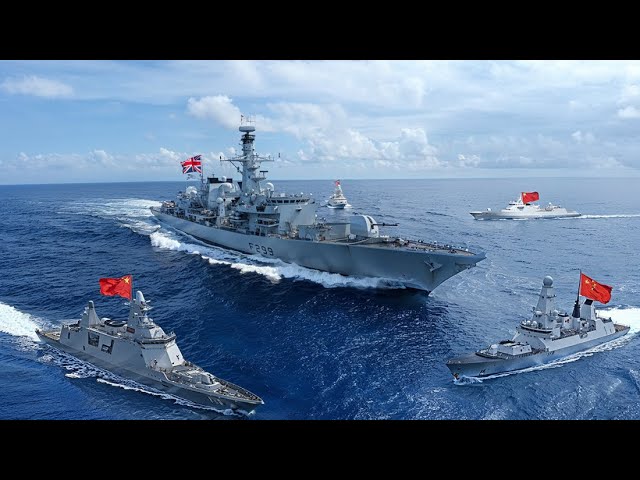 Royal Navy Ship SURROUNDED by Chinese Ships in English Channel, Then THIS Happened...