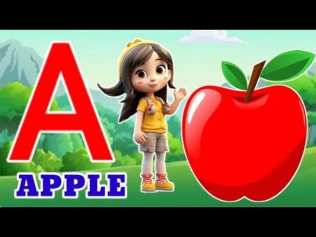 A for apple , B For Ball, C For Cat | अ से अनार | abcd | phonics song | abcd song | #kidsvideo