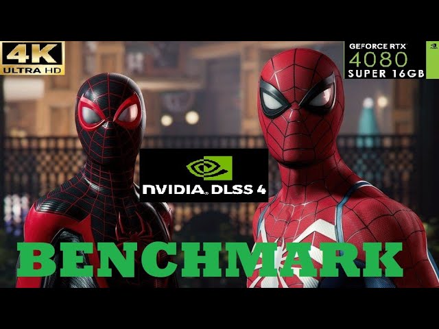 DLSS 4  | Marvels Spider Man 2 | Gameplay Benchmark | 4k Ultra Settings #pc #4k #spiderman2 #dlss4