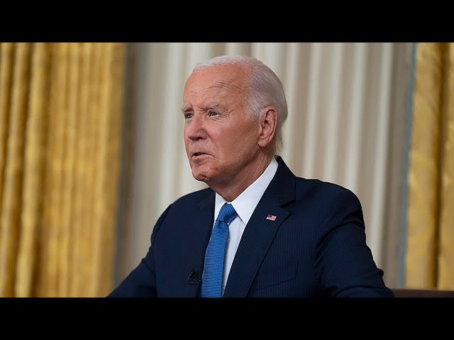 Election 2024: Biden says best to pass 'torch to a new generation'