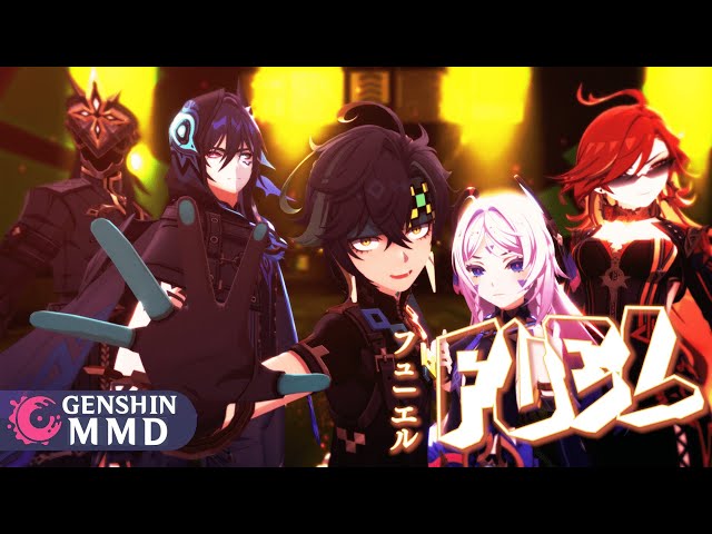 フューエル (Fuel) / Genshin × ProSeka【3DMV / MMD】「Ajaw (Kinich) | Capitano | Ororon | Citlali | Mavuika」