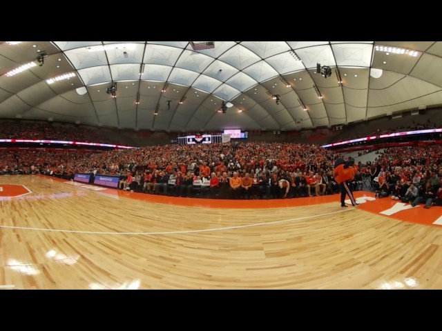 Syracuse Basketball 360° Court View