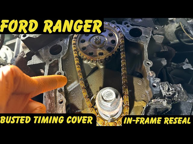 Botched Job! Timing Cover gone Wrong! Ford 3.0