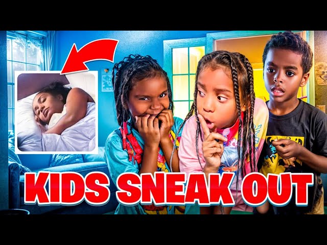 Kids SNEAK out!! What happens NEXT is SHOCKING!!!