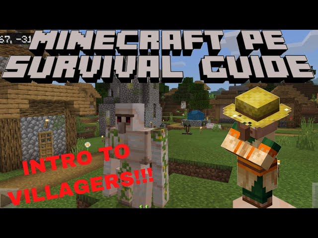 How To Find A Village In Minecraft Pocket Edition: The Minecraft Pocket Edition Survival Guide Ep 8