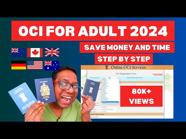 OCI Application Guide 2025: How to Apply for OCI Card | Step-by-Step Process