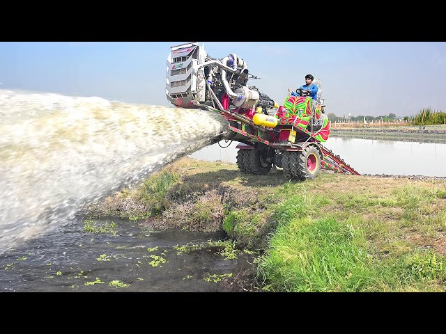 The Amazing Powerful Water Pump Thai Farmers Invented