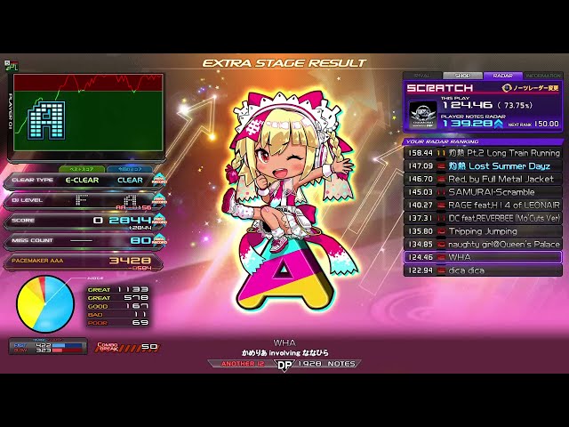 【beatmania IIDX 32 Pinky Crush】WHA DPA 【何でも頑張る53歳】