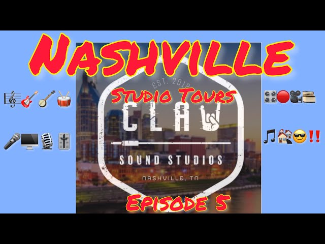 Nashville Studio Tours: Episode 5 CLAW Sound Studios Renovation