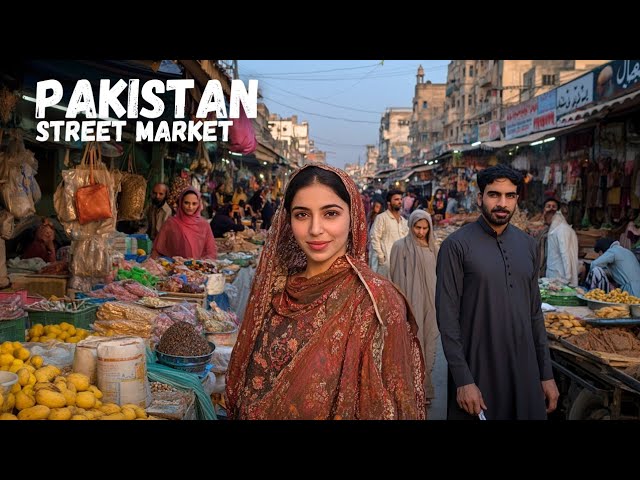 Pakistan, Lahore - UNSEEN Walking Tour in 4K HDR