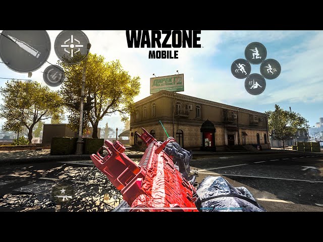 WARZONE MOBILE ON 60FPS PEAK GRAPHICS GAMEPLAY