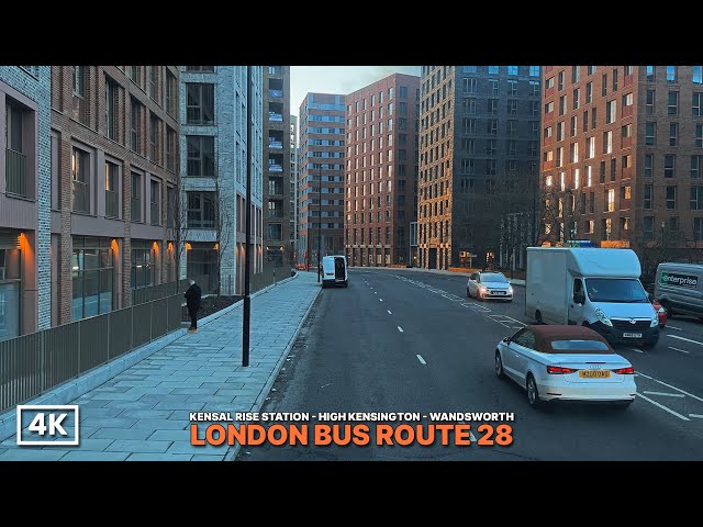 Charming West London by Bus with Upper Deck Views | London Bus Route 28 to Southwest London